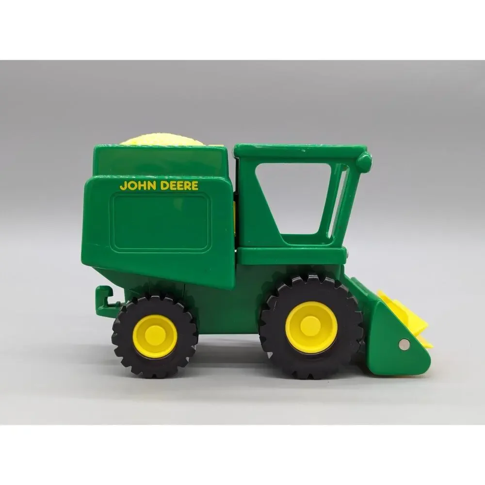 RC2 John Deere Tractor Corn Combine Harvester + ATV Gator + Farmer Toy Lot